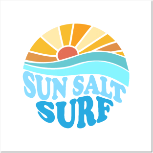 Sun Salt Surf Posters and Art